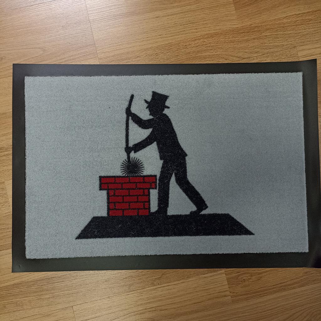 Fußmatte mit grauem RFK
40 x 59 cm
