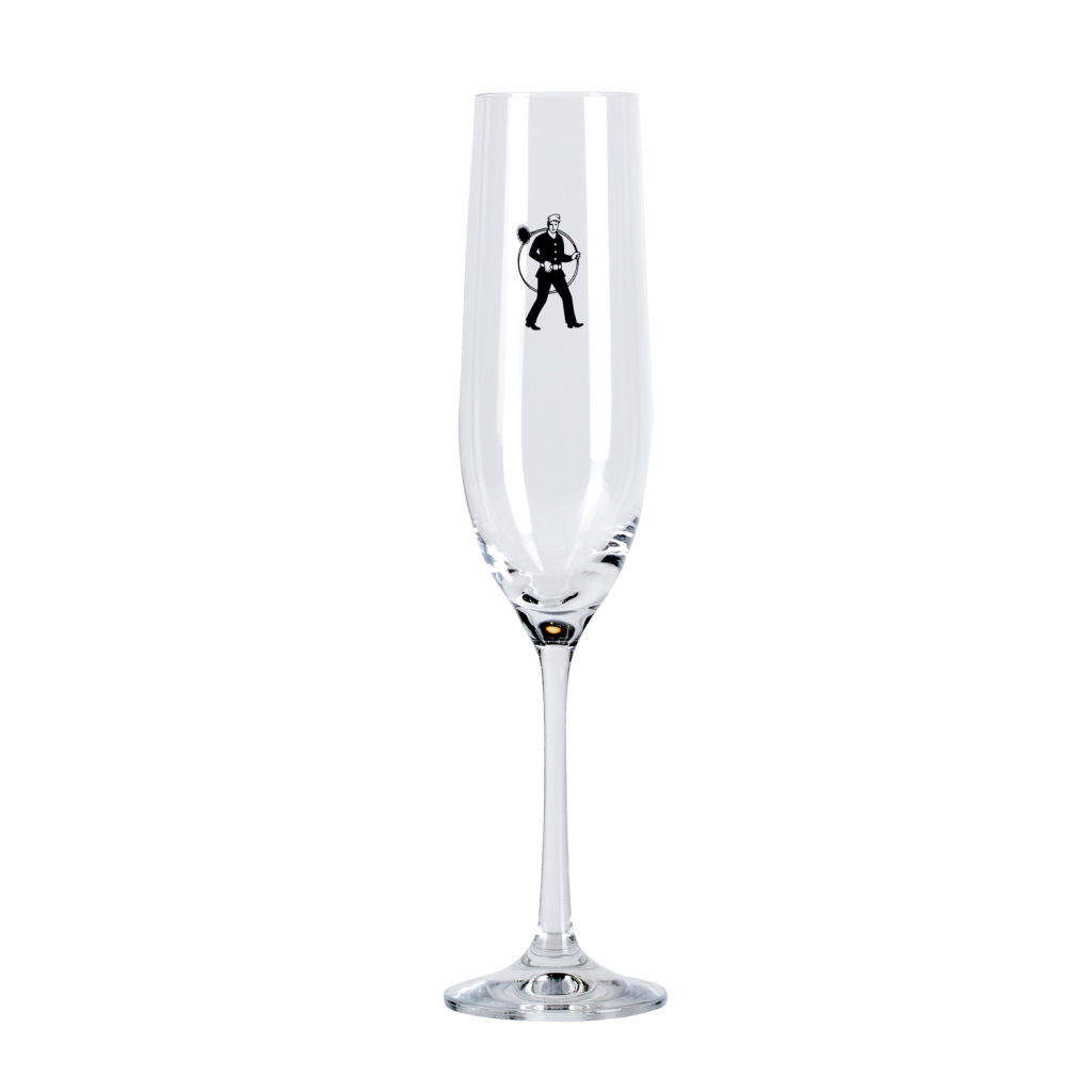 Sektglas ungeeicht 19 cl
mit RFK Emblem
Glasserie VIOLA
