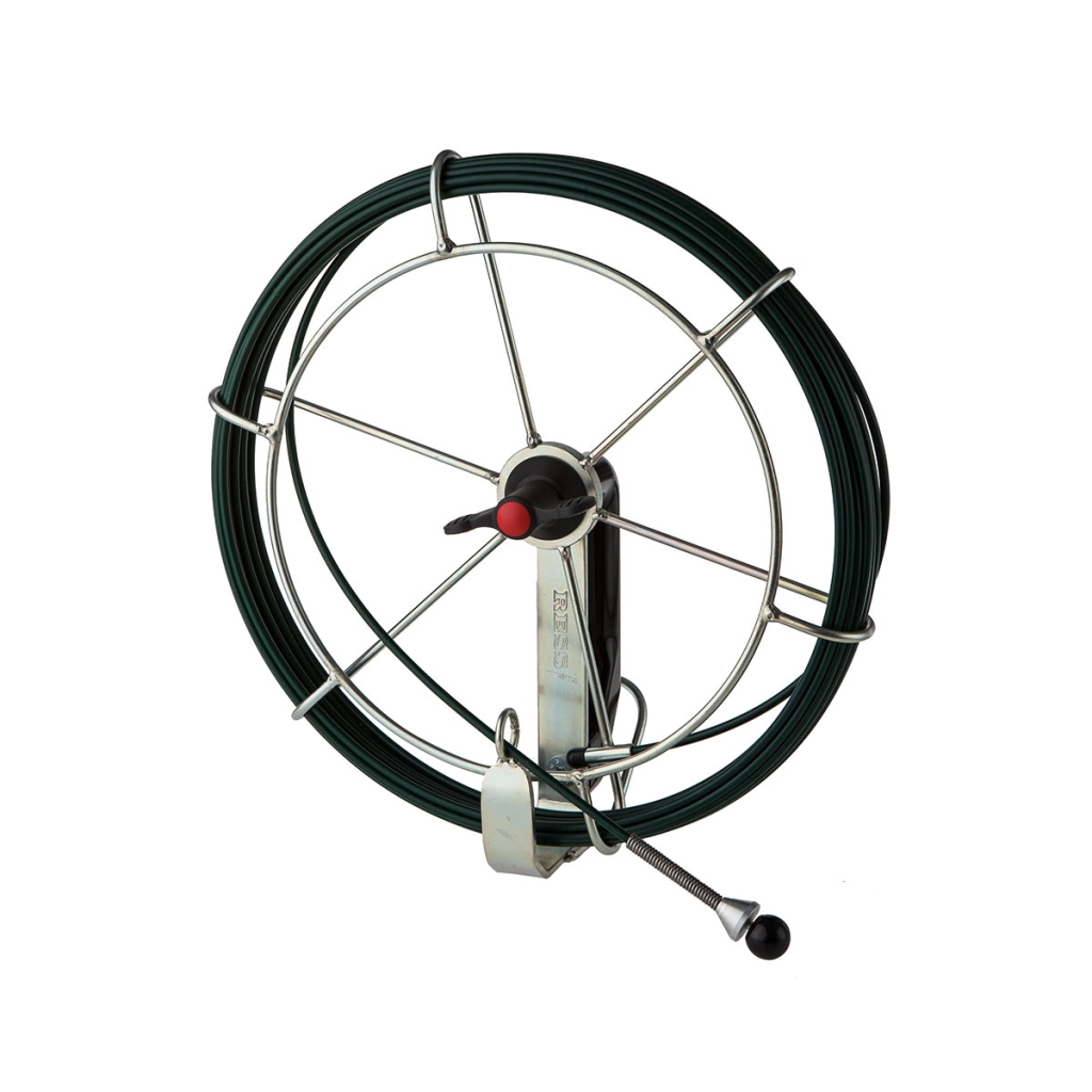 Hand- Minihaspel GFK
Länge 15m  Ø 4,5mm  M6
grün