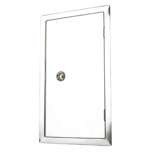 Kamintürchen Chrom (Niro)