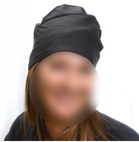 Kehrhaube Schwarz, Größe 60,
säurebeständig, vorgewaschen
