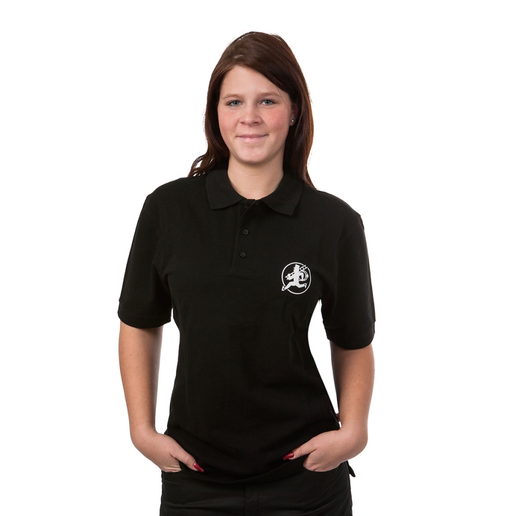 Polo Shirt Schwarz mit weißem
RFK Motiv Aufdruck
100% Baumwolle - NUR GRÖSSE S