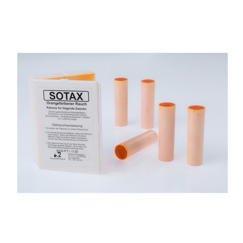 Rauchpatronen Orange 5 Stück AX18