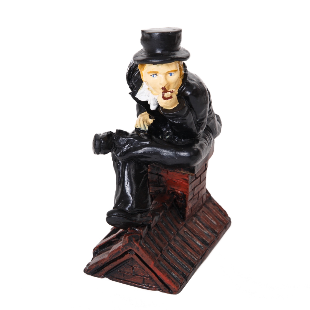 RFK Figur auf dem Dach
mit Pfeife
