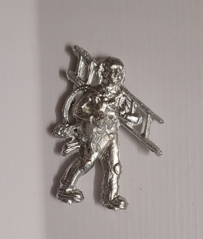 Glücksbringer Zinn-Rauchfangkehrer silber