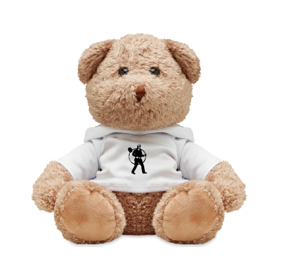 Plüschbär mit RFK und Hoodie