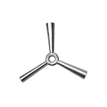 Sternschlüssel dreiteilig
Stahl gedreht
