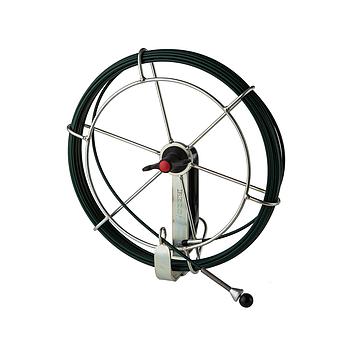 Hand- Minihaspel GFK
Länge 15m  Ø 4,5mm  M6
grün