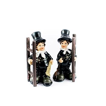 RFK Figuren Paar
mit Besen & Leine
